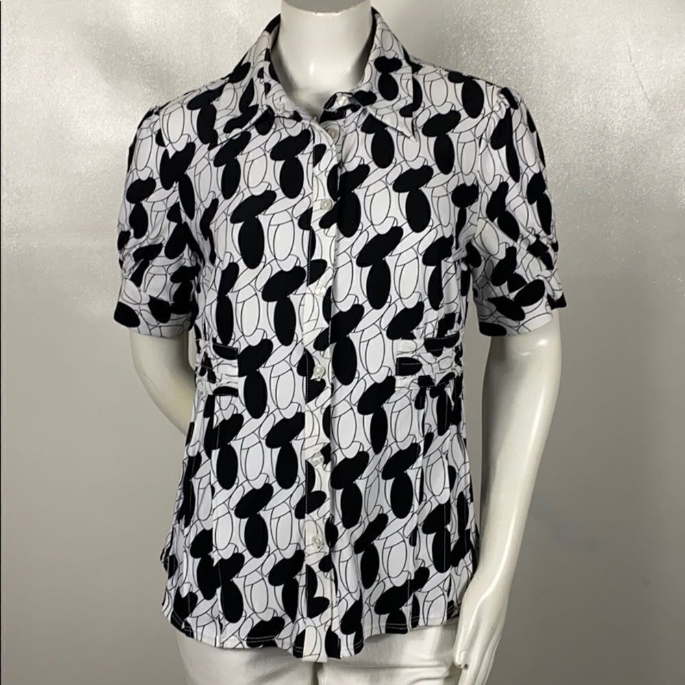 3FOR$20 Cato Black and white Blouse size: L
